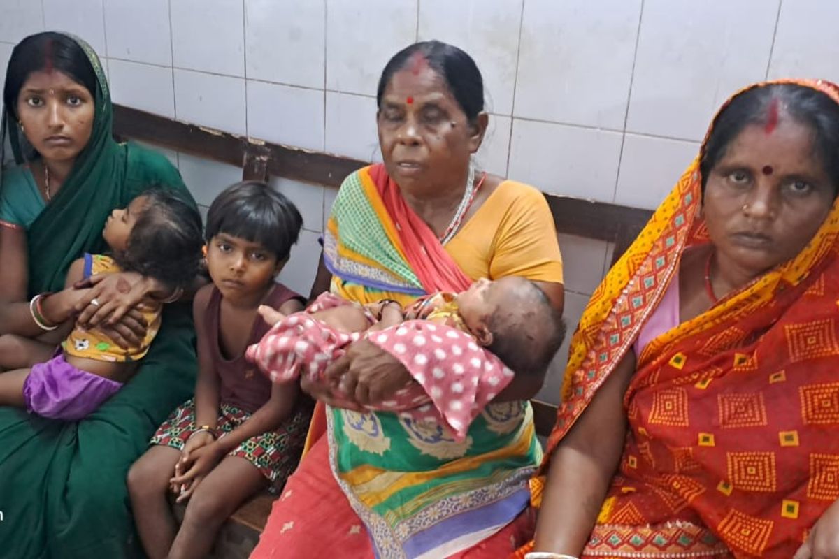 Relatives In Godda Sadar Hospital