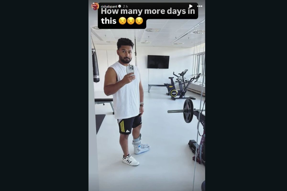 'और कितने दिन…', पैर की चोट पर ऋषभ पंत ने जाहिर की हताशा 1 Rishabh Pant 12