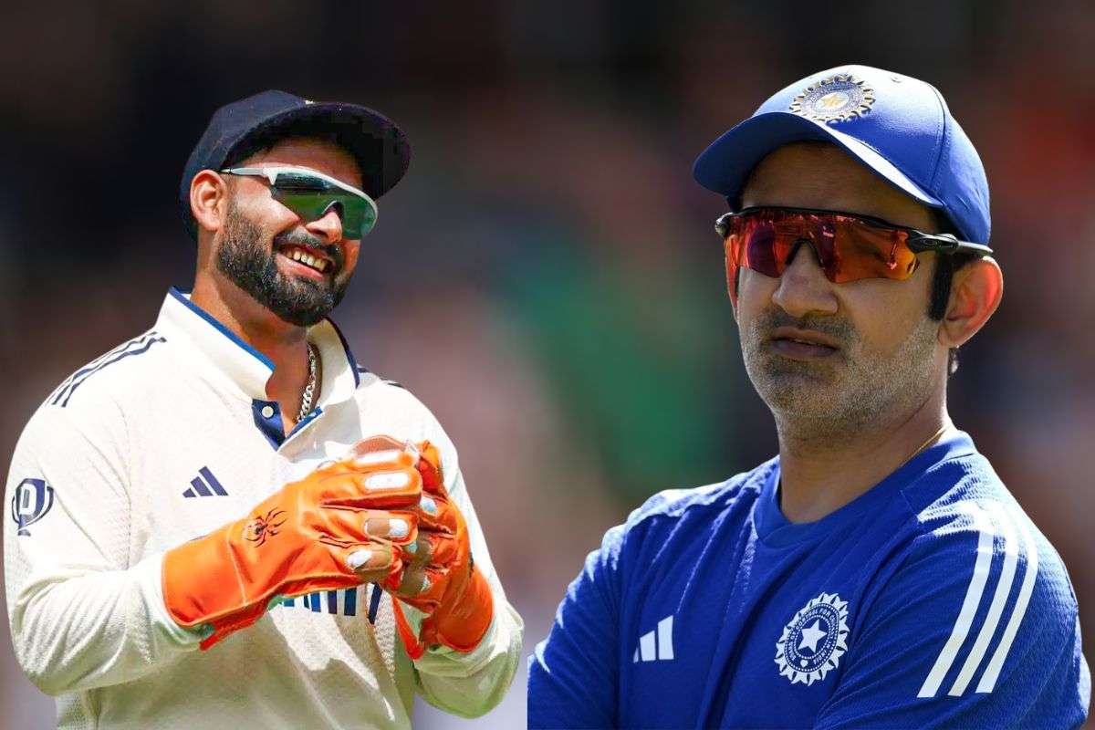 Rishabh Pant and Gautam Gambhir