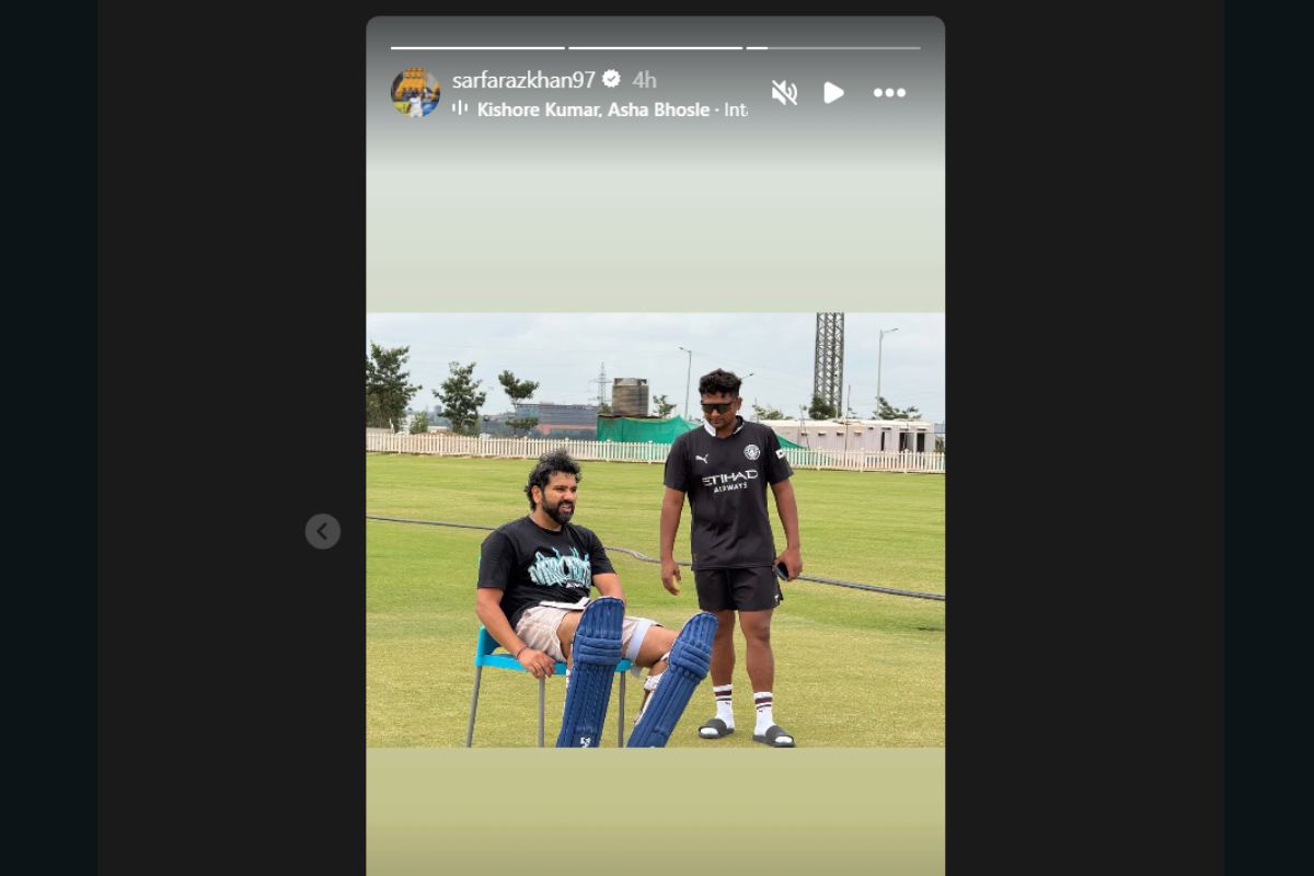 Rohit Sharma And Sarfaraz Khan