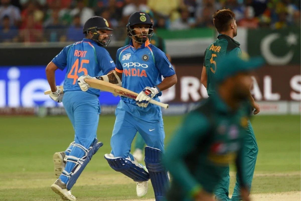 Rohit Sharma And Shikhar Dhawan Vs Pakistan 1