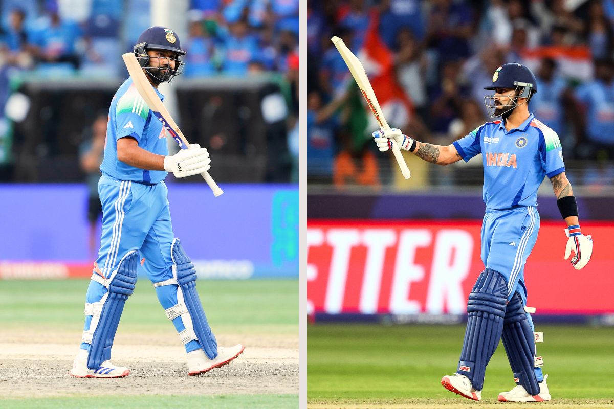 Rohit Sharma and Virat Kohli During Champions Trophy