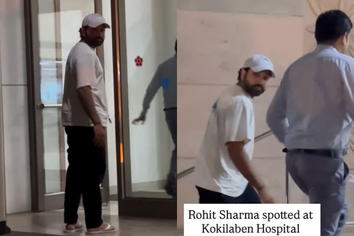 Rohit Sharma at Kokilaben Hospital