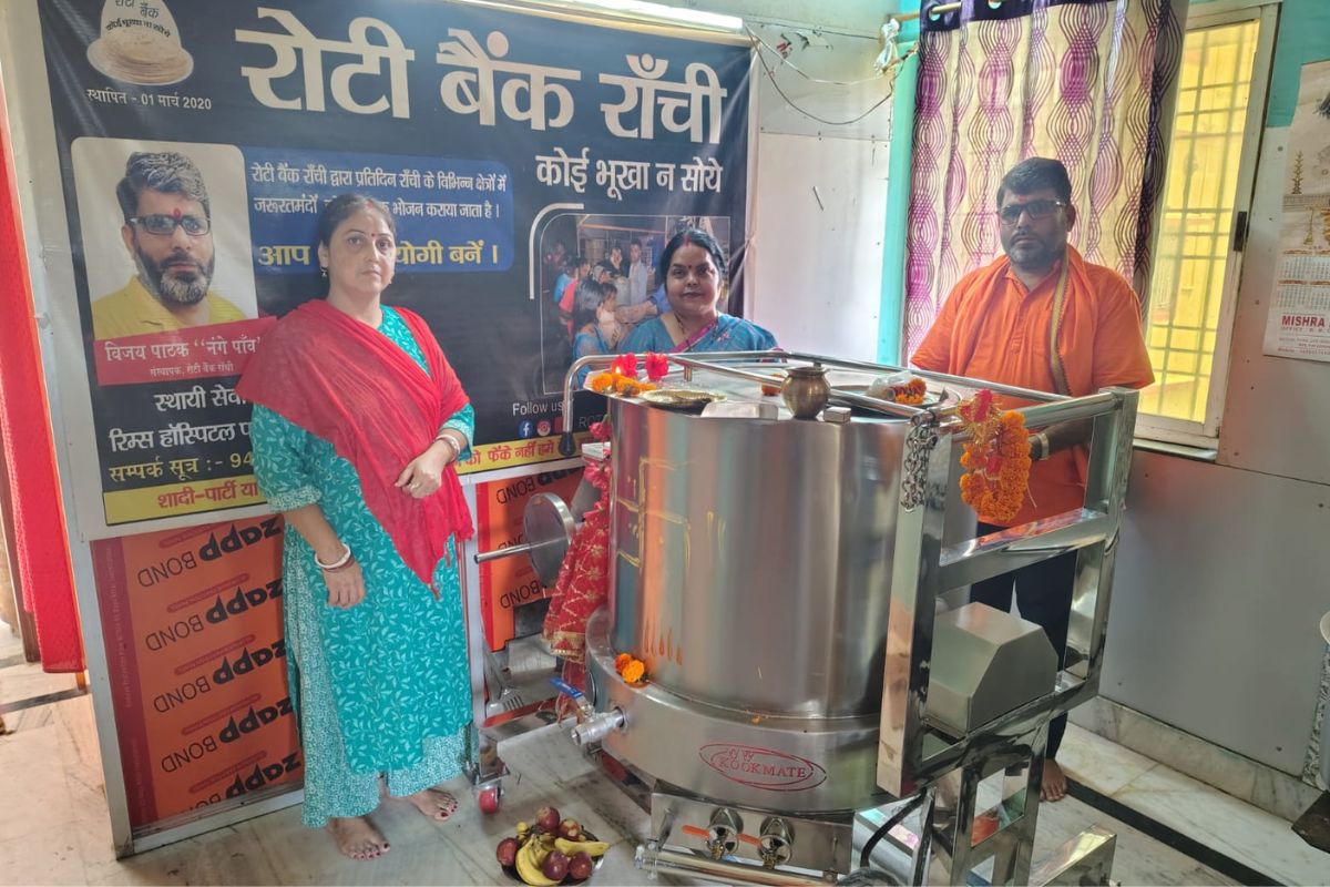 Roti Bank Ranchi donation