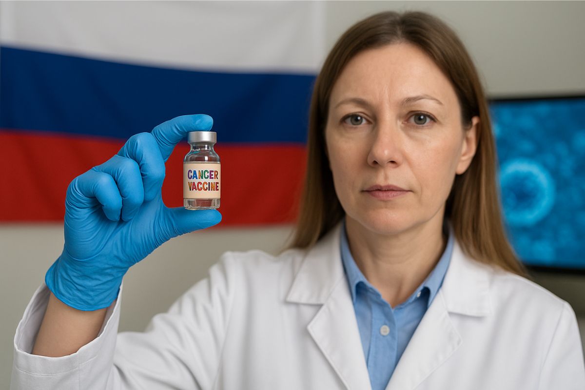 AI IMAGE Russia Cancer Vaccine Ready