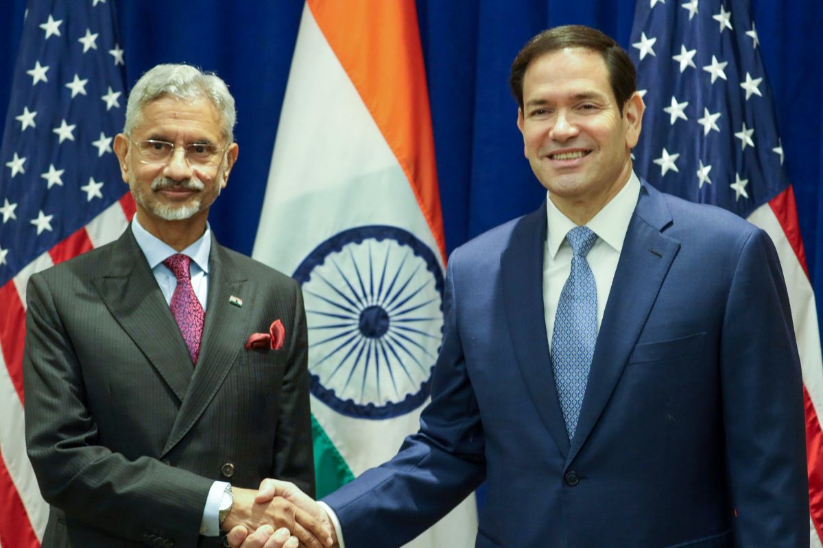 S Jaishankar with Marco Rubio