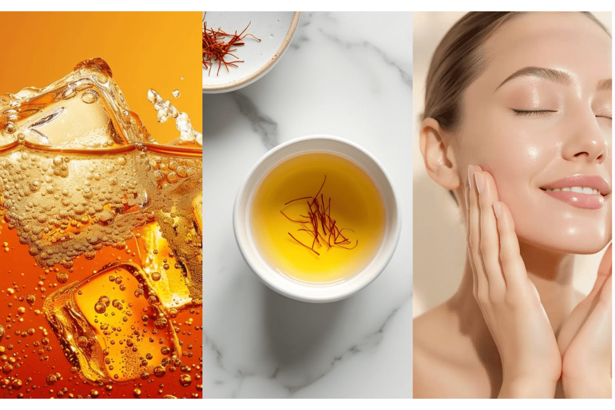 Saffron Ice Cube Benefits for Skin