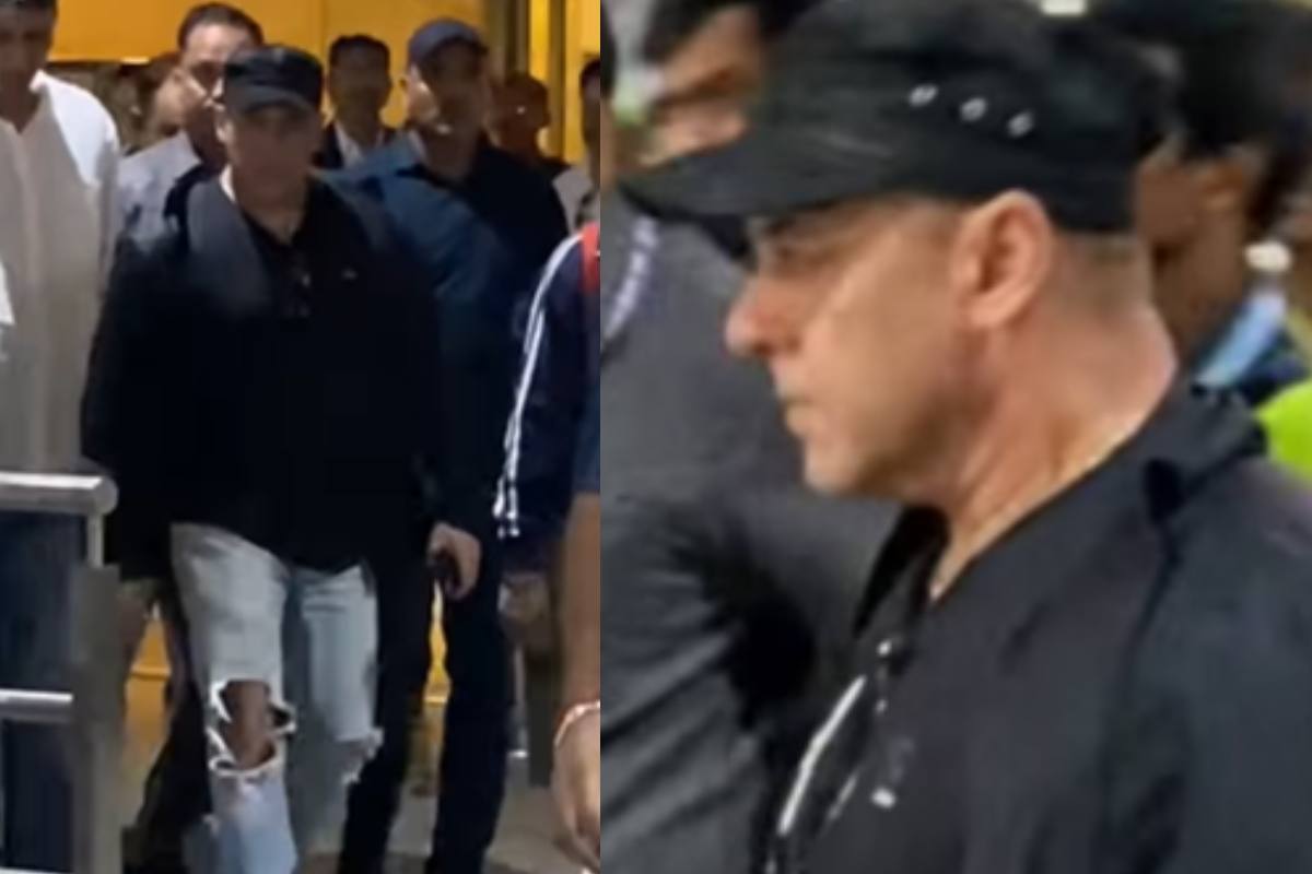 Salman Khan Spotted At Airport