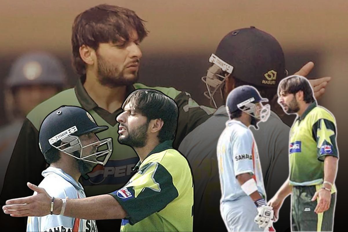 Shahid Afridi vs Gautam Gambhir Fight
