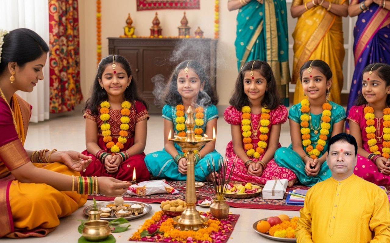 Shardiya Navratri 2025 kanya pujan rules