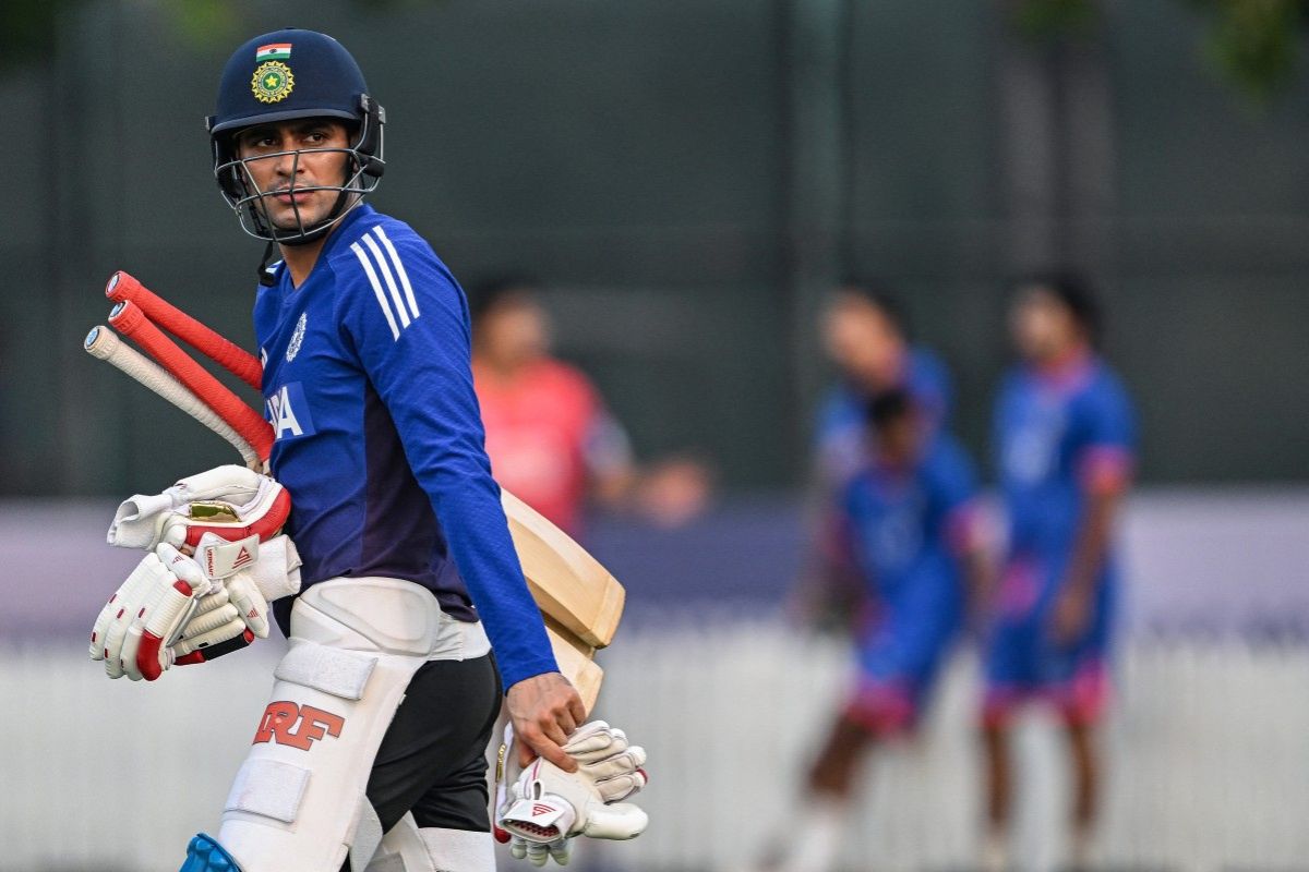 Asia Cup 2025 Shubman Gill During Practice Season