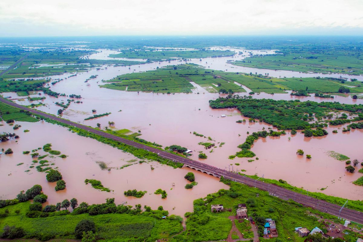 Solapur Floodwaters Sina River