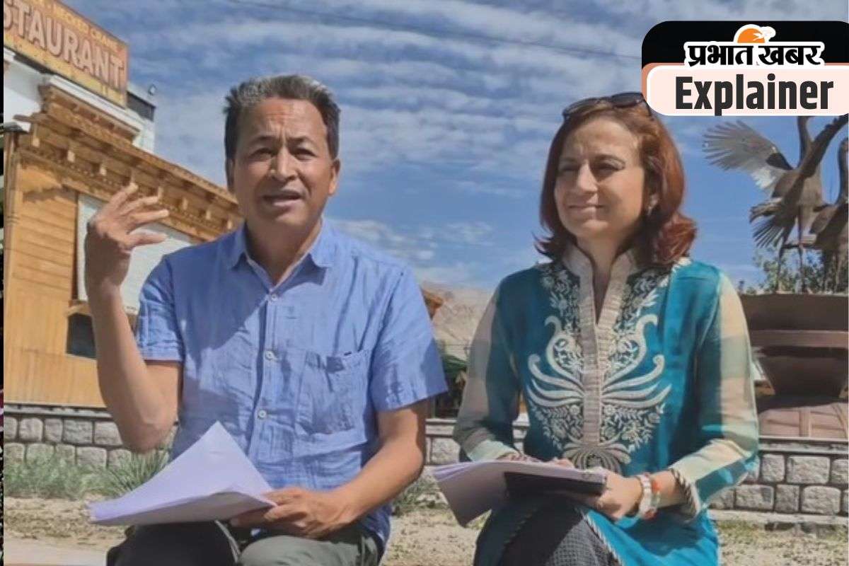 Sonam Wangchuk and Geetanjali