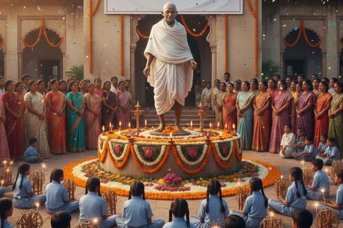 Speech on Gandhi Jayanti in Hindi