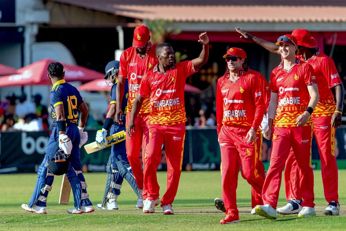Zimbabwe beat Sri Lanka in T20I