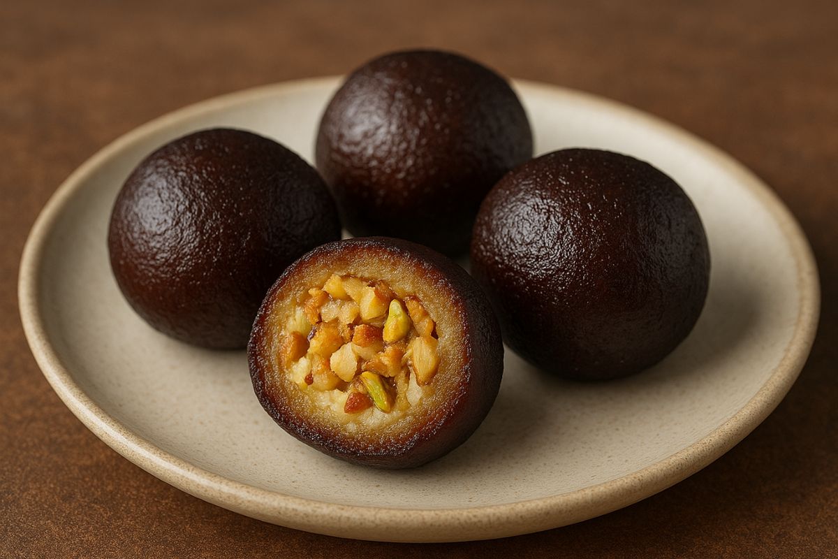 Stuffed Kala Jamun Recipe