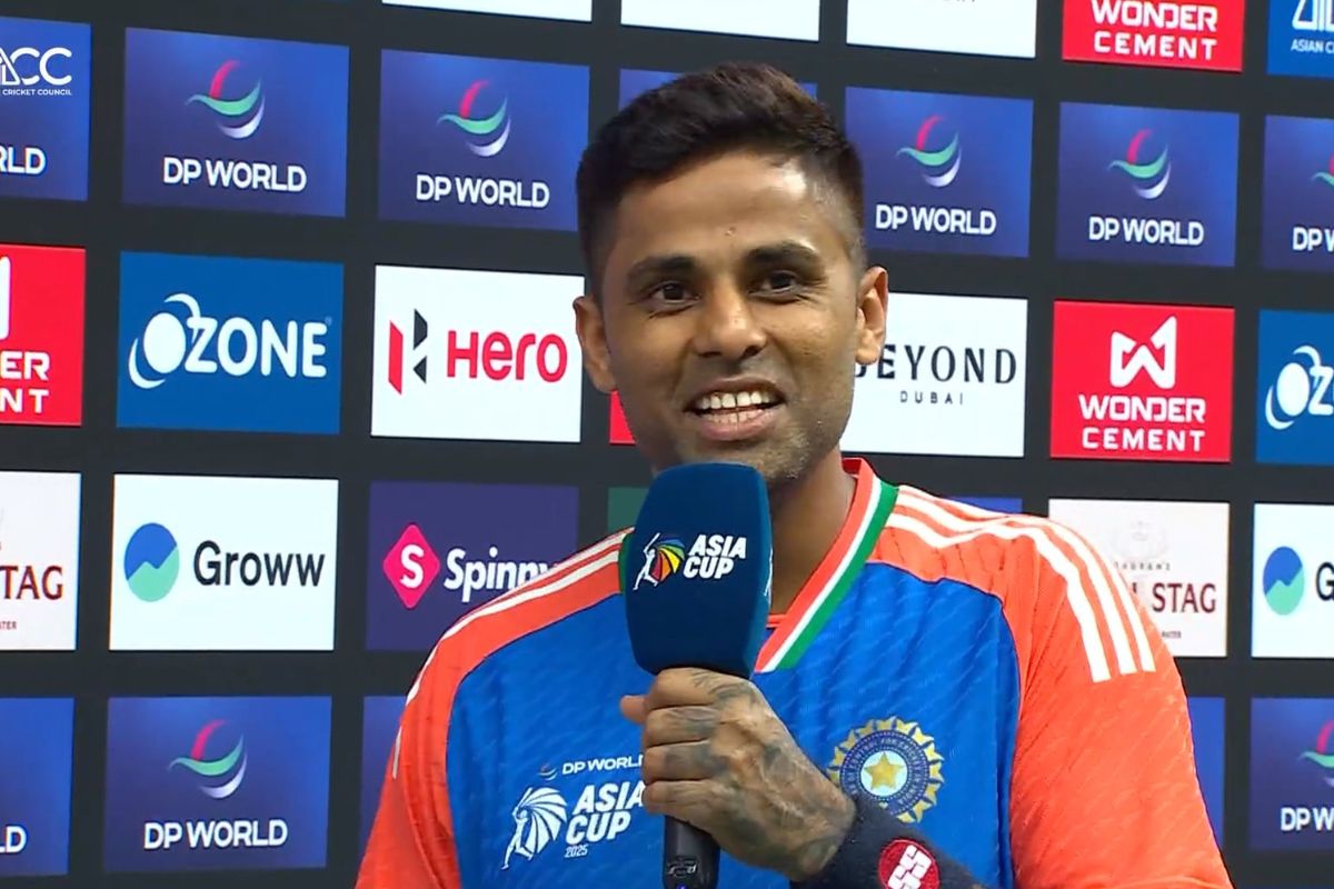 Suryakumar Yadav statement after beating UAE in Asia Cup 2025