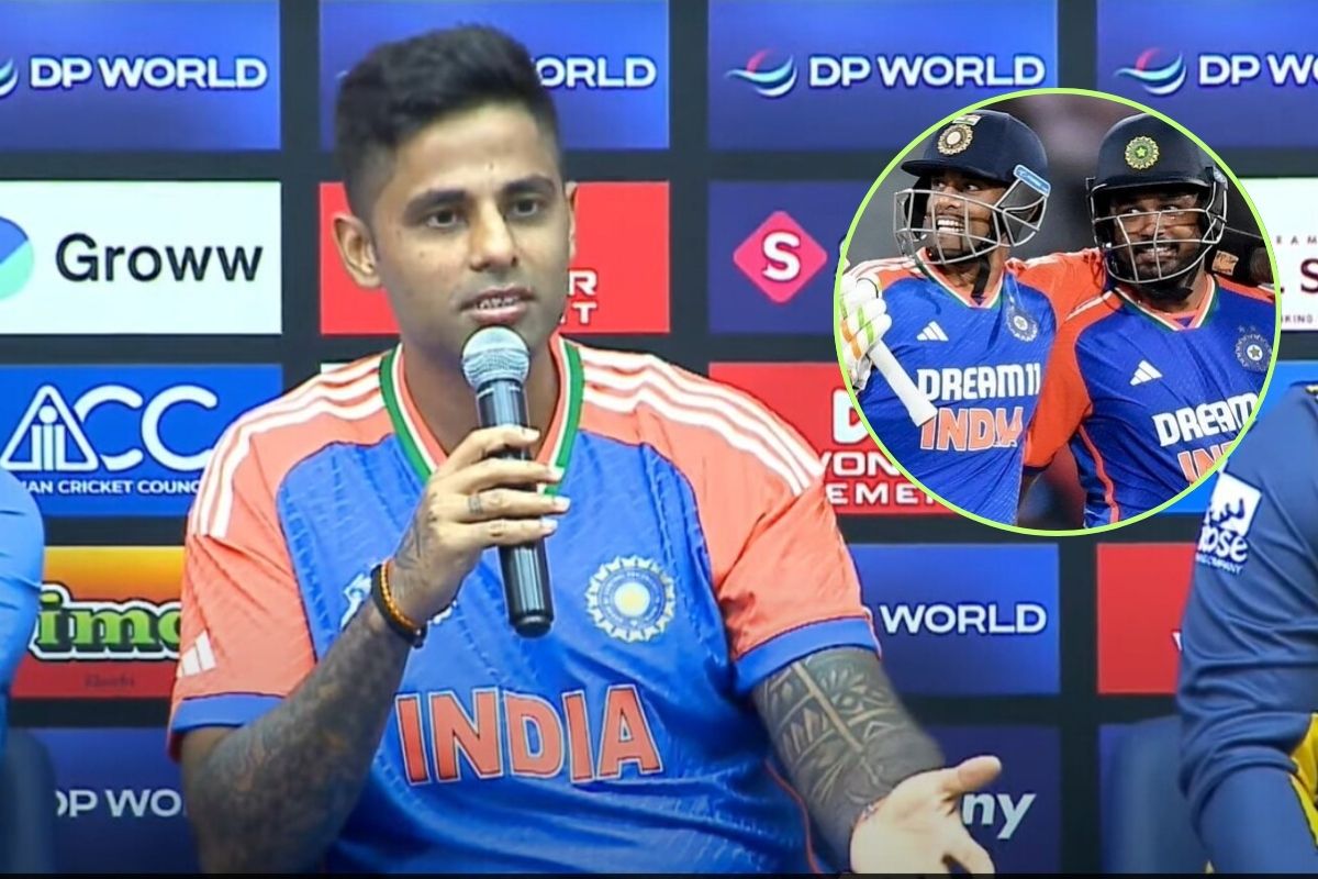 Suryakumar Yadav on Sanju Samson