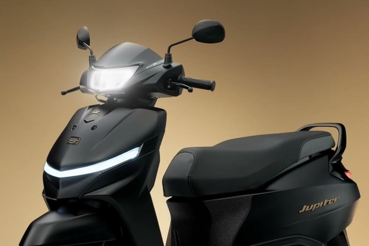 TVS Jupiter Stardust Black Edition