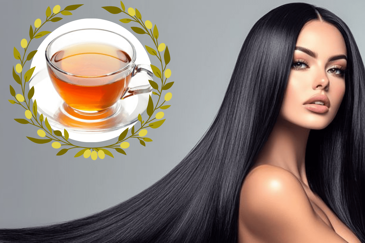 Tea Rinse for hair growth