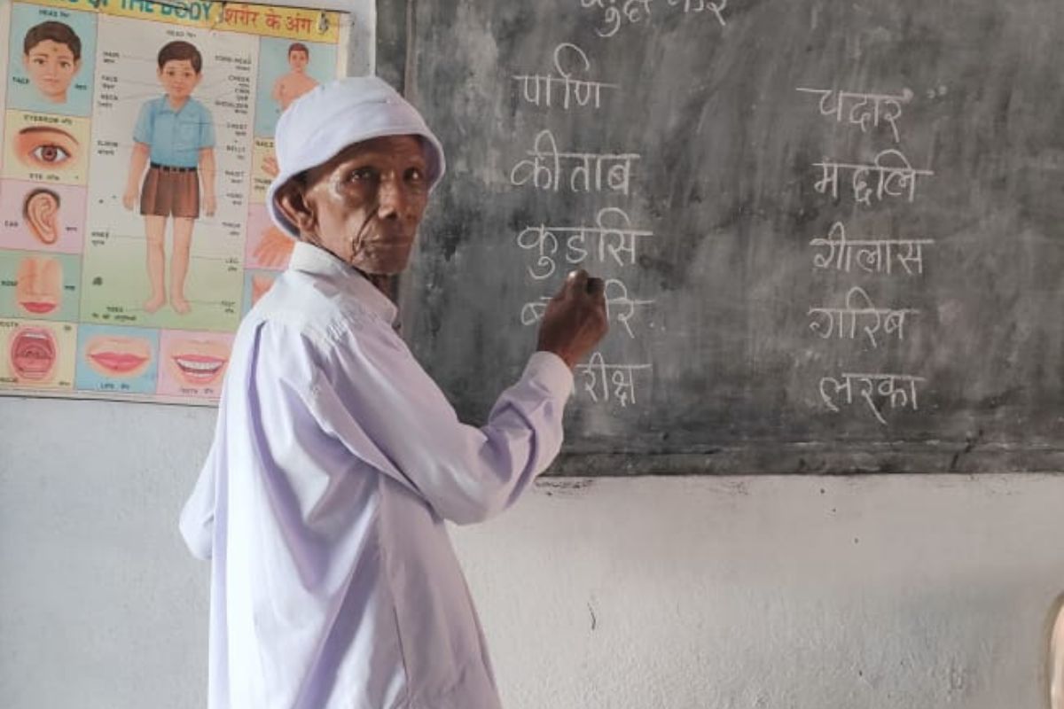 Teacher Jhabbulal Mahto