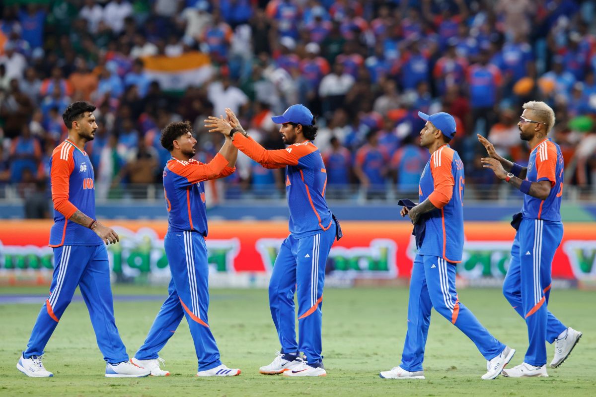 Team India during IND vs PAK