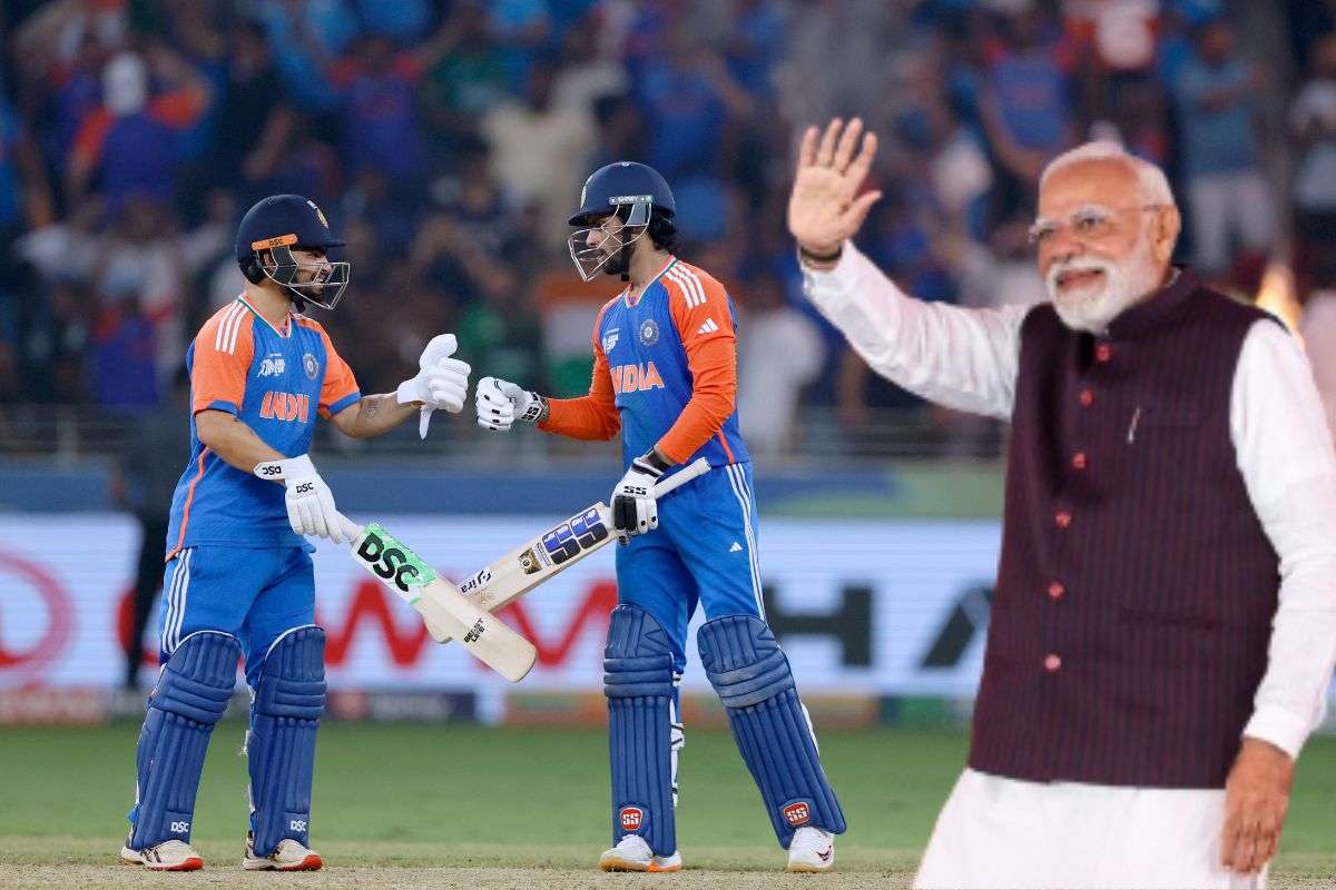 Team India winning Asia Cup