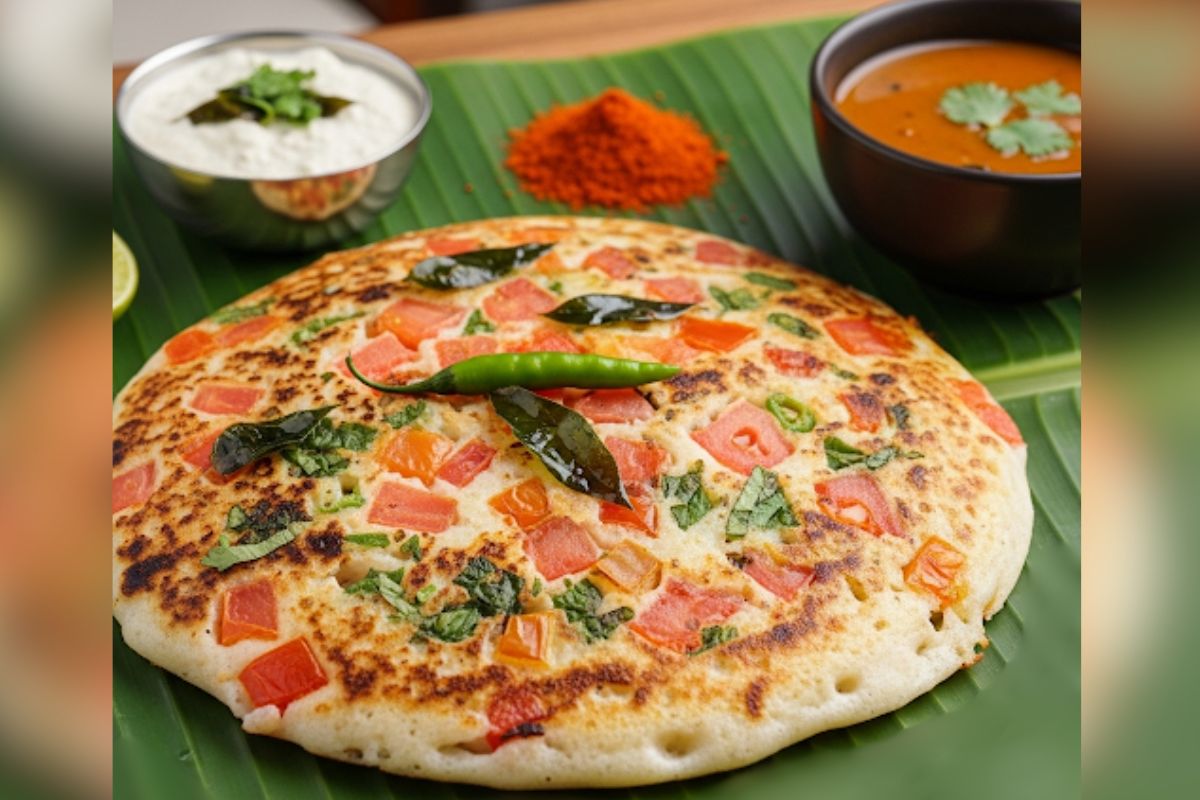 Tomato Uttapam Recipe