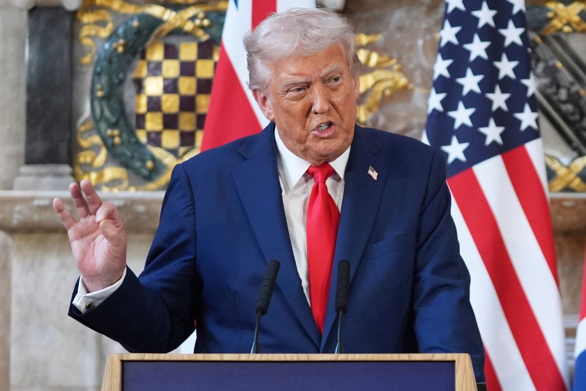 US President Donald Trump