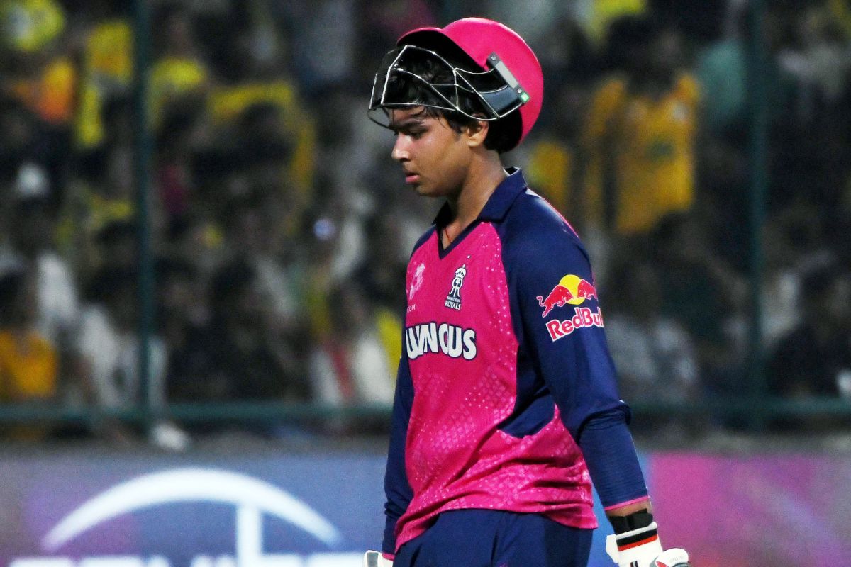 Vaibhav Suryavanshi during IPL 2025