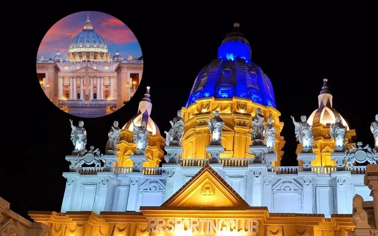 Viral Video Ranchi Durga Puja Pandal 2025