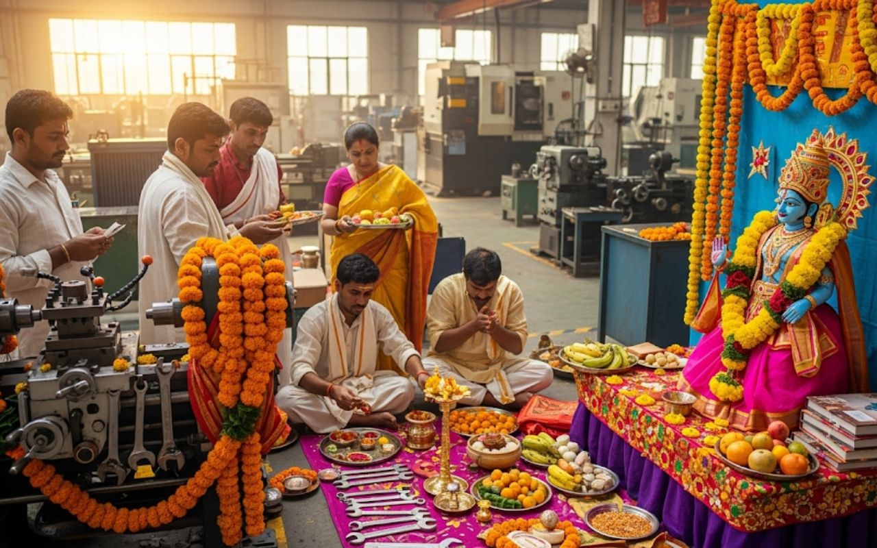 Vishwakarma Puja Prasad
