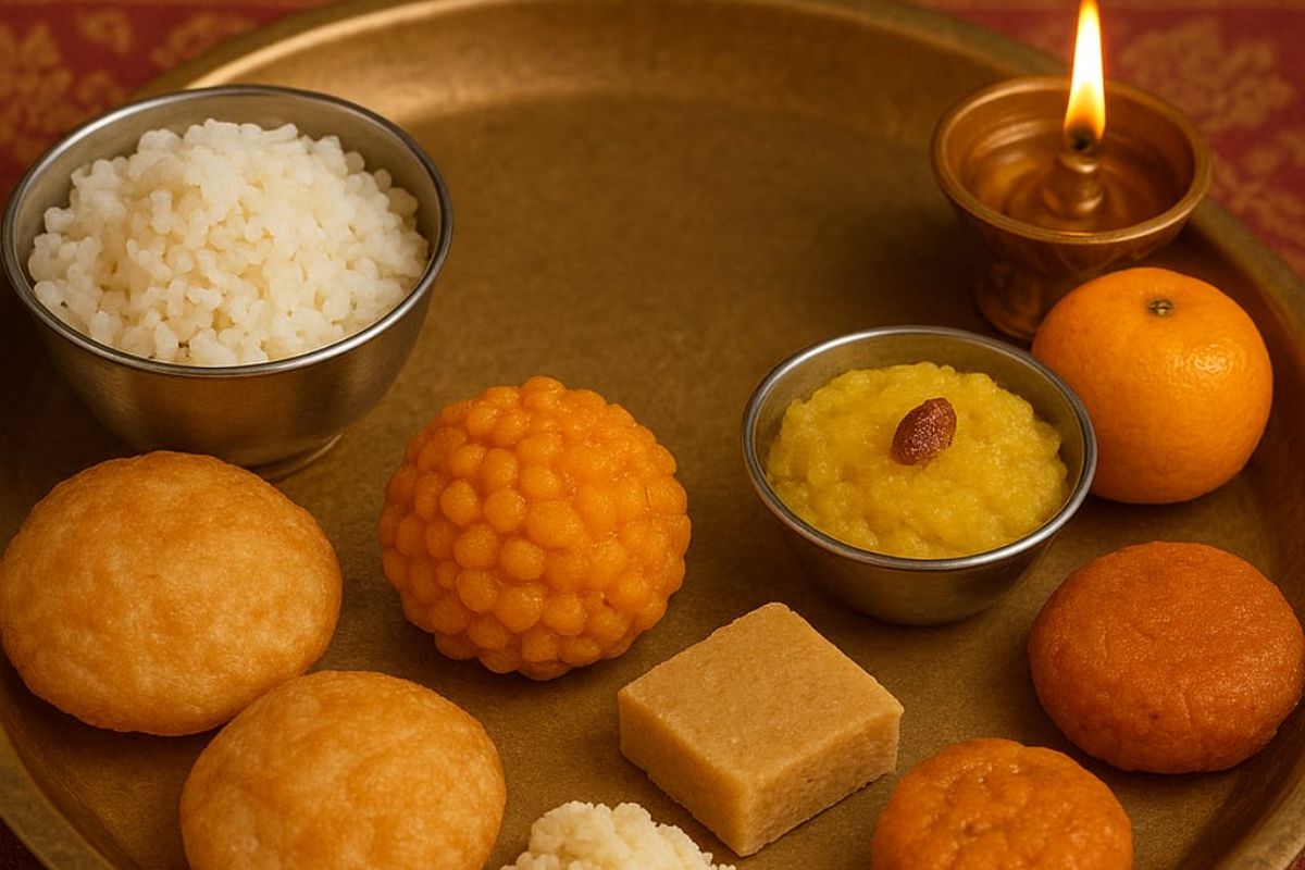 Vishwakarma Puja prasad