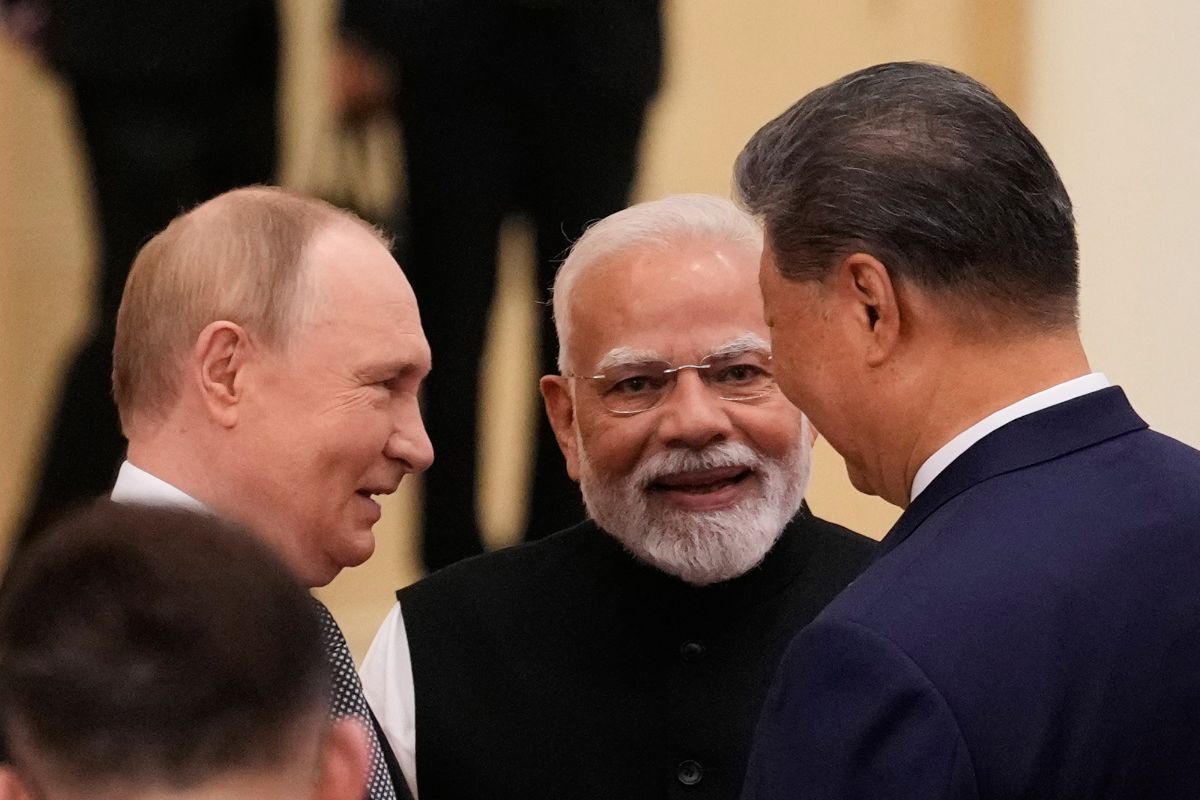 Vladimir Putin, PM Modi and Xi Jinping