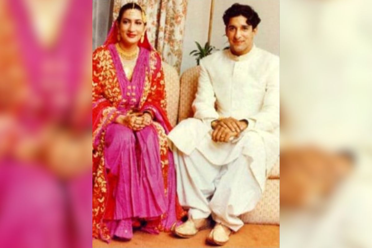 Wasim Akram and Huma Mufti 1