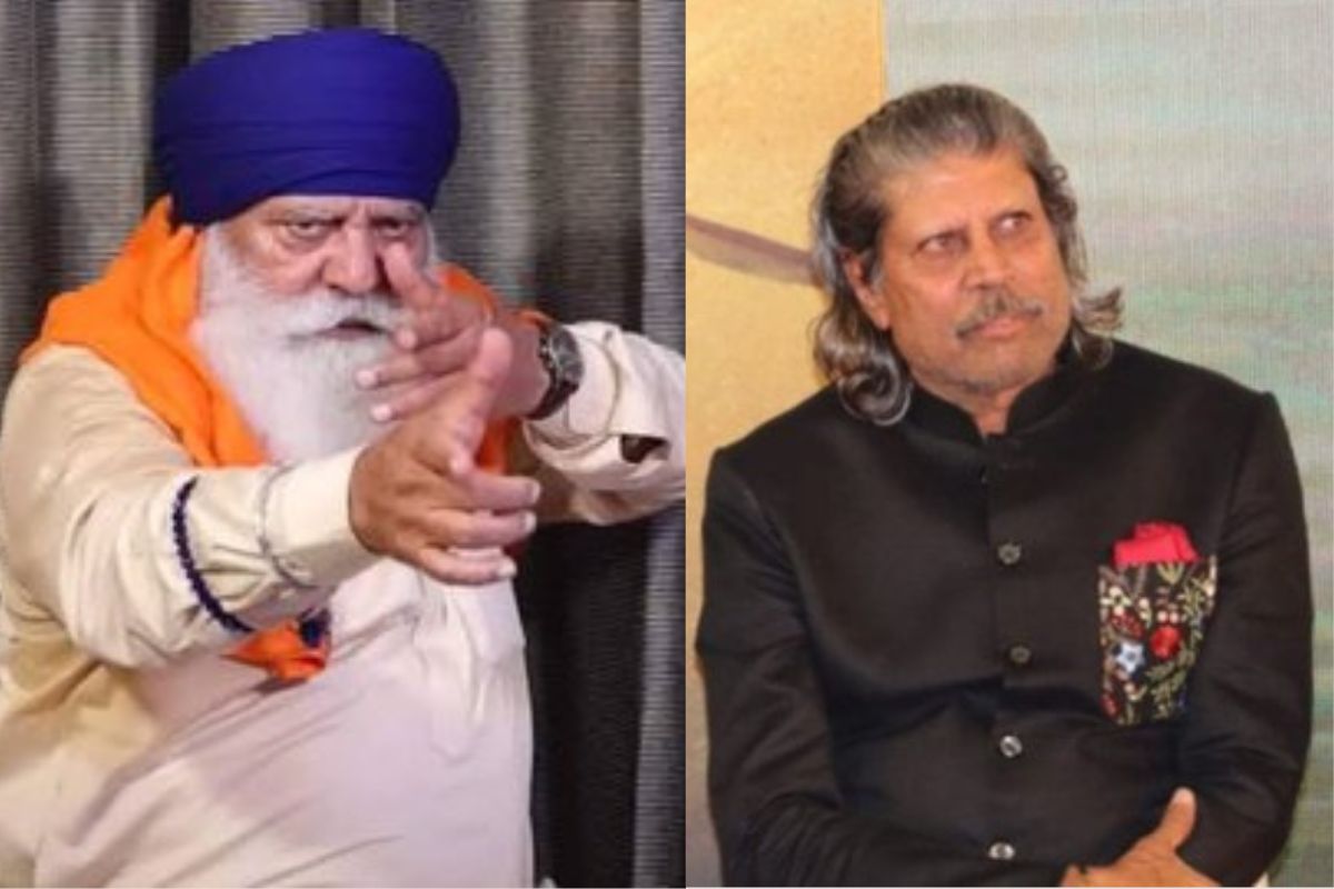 Yograj Singh and Kapil Dev