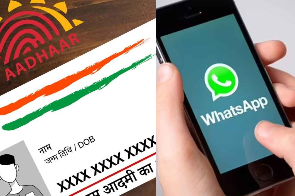 aadhaar whatsapp