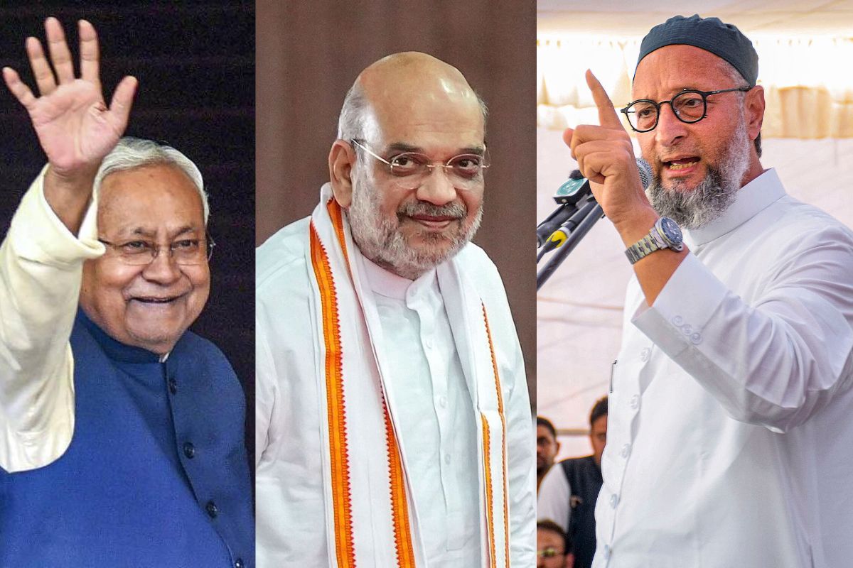 amit shah owaisi nitish| Amit Shah, Nitish and Owaisi's program in Seemanchal