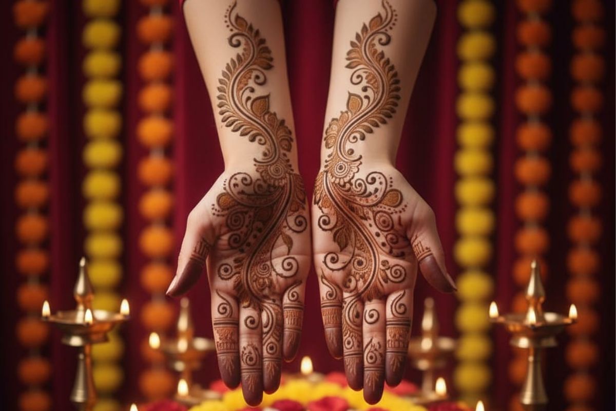 Bel Mehndi Design