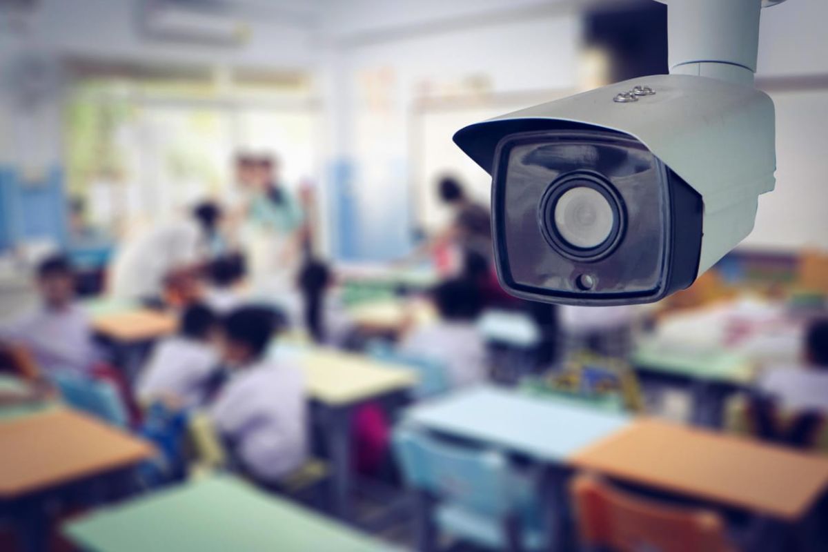 cctv camera in school
