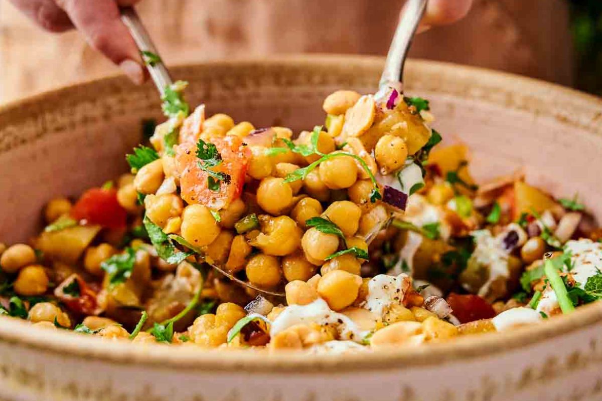 chickpea chaat