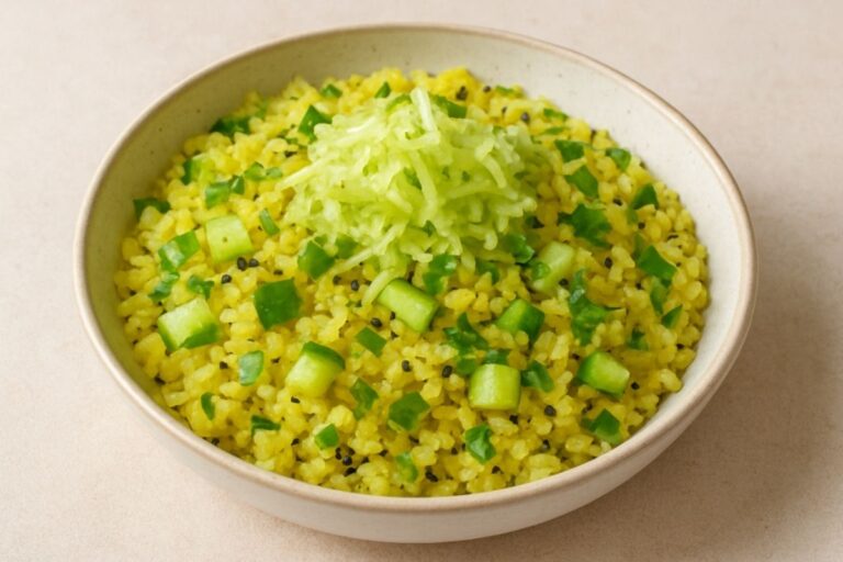 Cucumber Poha Recipe: हेल्दी और टेस्टी नाश्ते का परफेक्ट कॉम्बो, इस तरह बनाएं खीरा पोहा 