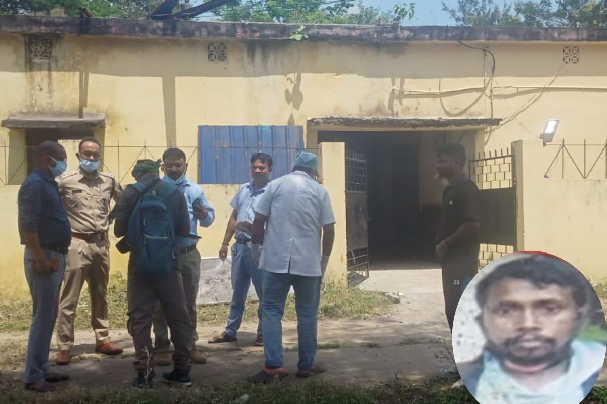 doctors team outside post mortem house