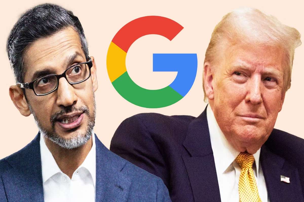 donald trump sundar pichai google