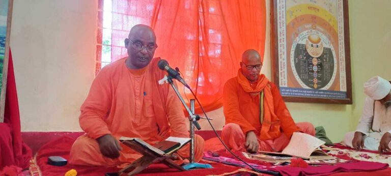 सच्चे मन से भगवान का सुमिरन करें : स्वामी गंगाधर