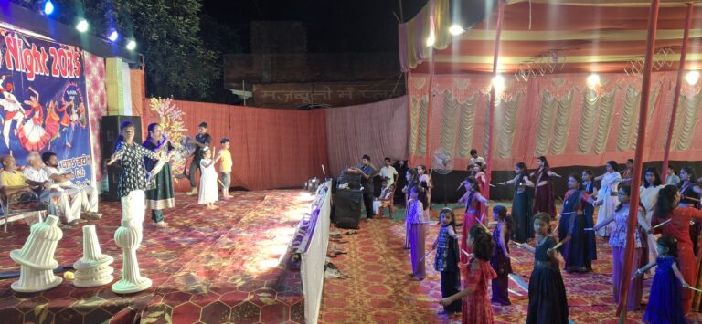 अमरपुर में नि:शुल्क डांडिया नृत्य प्रशिक्षण आरंभ