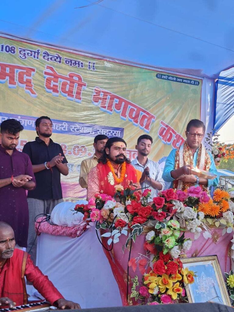 मां कष्मांडा ने अपनी मंद मुस्कान से की ब्रह्मांड की रचनाः आचार्य राजेंद्र महाराज