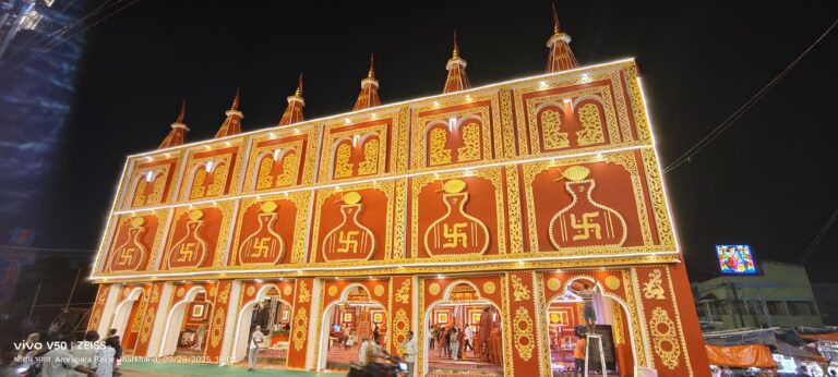 अमड़ापाड़ा में श्रद्धा भाव से हो रही दुर्गापूजा, उमड़ रही भक्तों की भीड़