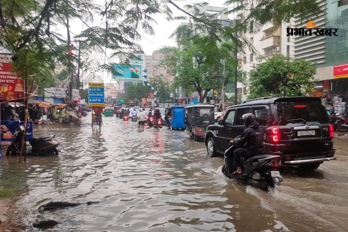 heavy rain in ranchi