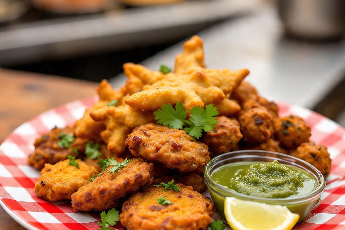 how to make crispy pakora
